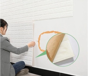 Autocollants muraux en briques 3D autocollants, panneaux muraux en <span class=keywords><strong>PVC</strong></span> insonorisants et souples pour la décoration des maisons, des appartements et des salles de sport - Product Image 4