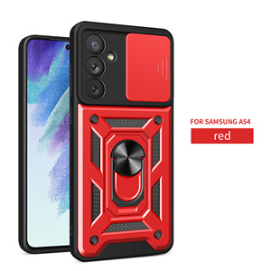 Funda móvil de PC barata al por mayor de fábrica <span class=keywords><strong>para</strong></span> <span class=keywords><strong>Samsung</strong></span> A52 A53 A54 5G Teléfonos Características Deslizador de lente y protección de cámara - Product Image 1