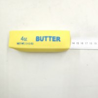Mini bloc de beurre jaune en PU, jouet anti-stress à remontée lente, réaliste, pour soulager la pression et la tension, accessoire décoratif