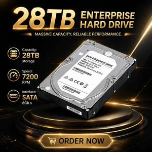 ฮาร์ดไดรฟ์ภายในสำหรับองค์กร ST28000NM003K ความจุ 28TB ขนาด 3.5 นิ้ว SATA 6Gb/s 7200 RPM สำหรับจัดเก็บข้อมูลเซิร์ฟเวอร์ - Product Image 6
