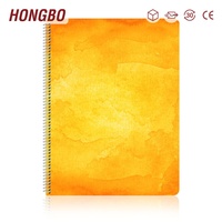 Organisateur de direction en cuir A4/A5 personnalisé style professionnel fermoir pour cahier à spirale cadeau disponible tissu de PU durable plastique PP