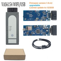 Firmware de Diagnóstico para Automóviles Audi 1942 Actualizable a Windows 10 WiFi VAS6154 ODIS OLIVER USB