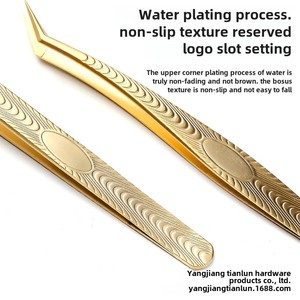 <span class=keywords><strong>Pinzas</strong></span> para Pestañas con Diseño <span class=keywords><strong>de</strong></span> Pez Dorado, Herramienta <span class=keywords><strong>de</strong></span> Alta Precisión para Extensión <span class=keywords><strong>de</strong></span> Pestañas, Injerto y Aplicación <span class=keywords><strong>de</strong></span> Pestañas Postizas - Product Image 3