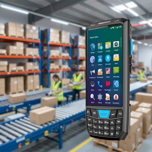 Inventory Control Handheld Pda Octa Core 2D Qr Code Scanner Android Data Collector Terminal for Warehouse Management Logistics