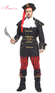 Halloween uniforme fiesta vestido de lujo <span class=keywords><strong>adulto</strong></span> fácil hombre <span class=keywords><strong>pirata</strong></span> <span class=keywords><strong>disfraz</strong></span> para hombres Cosplay - Product Image 5