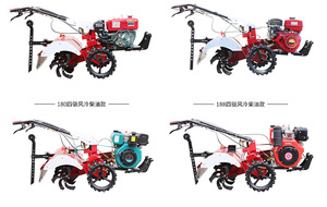 Kubota Handgezogener Pflug Kultivator Einachsschlepper Motorhacke mit Pflug Erntemaschine Sämaschine Anhänger Zubehör - Product Image 3
