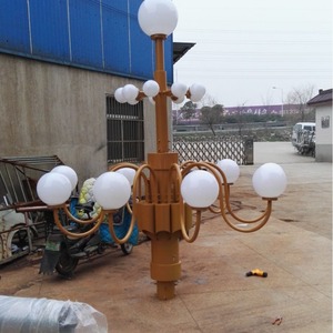 Hot Sale IP65 Waterproof 6000K Daylight 10-Year Warranty Motion Sensor Hot Dip Galvanized <b>Outdoor</b> 8M 13 LED <b>Bulbs</b> Street <b>Light</b> - Product Image 2