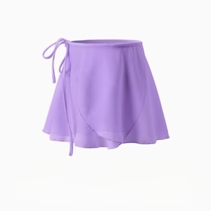 Women Chiffon <strong>Wrap</strong> Ballet Dance <strong>Skirt</strong> - Product Image 3