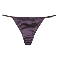 String pour filles, culotte taille basse en Satin, PVC, nouvelle collection, OEM