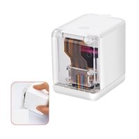 Printer Inkjet Genggam MBrush Portabel Mini untuk Label Barcode Berwarna, Kertas, Kartu, dan Kain