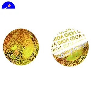 Etiquetas de Calibración Redondas Destructibles Personalizadas de 6 mm, Etiquetas de Garantía Nulas si se Rompen, Autodestructibles - Product Image 1