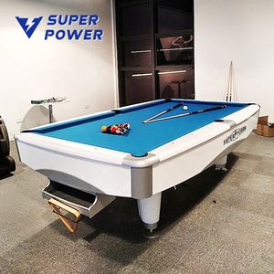 CL de la fábrica de China barato 9 ft snooker piscina mesa con pizarra - Product Image 1