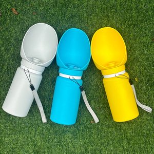 Foldable Dog <b>Water</b> Bottle Portable Pet <b>Water</b> <b>Dispenser</b> Outdoor Use Eco-Friendly Pet Supplies Travel Feeding Cup - Product Image 1