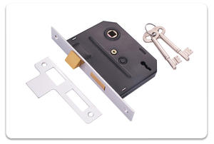 قفل باب مزين بمعيار بريطاني ، قفل للجسم ، قفل ذراع 2 3 4 <span class=keywords><strong>5</strong></span> ، قفل مقبض باب ميت لغرفة النوم لمجموعة الأبواب - Product Image 5