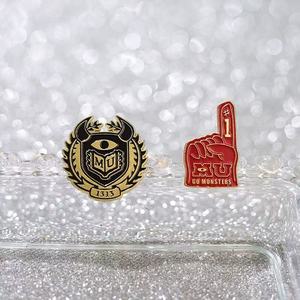 Pin esmaltado gótico de terror para jugadores, modo de <span class=keywords><strong>supervivencia</strong></span>, insignia, broches, accesorios de solapa, artesanía de Metal, regalo para niños y amigos - Product Image 3