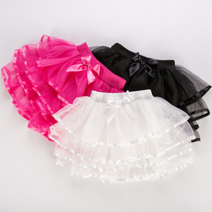 Faldas Tutú de Tul para Niñas al por Mayor, Faldas de Malla de Ballet de Varias <span class=keywords><strong>Capas</strong></span> para Niñas Pequeñas, Faldas Tutú para Fiestas y Actuaciones para Niñas de 3 a 12 Años - Product Image 2