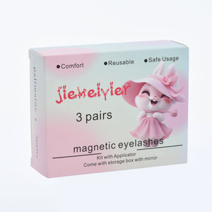 ชุดต่อขน<span class=keywords><strong>ต</strong></span>าปลอมแบบแม่เหล็ก OEM ODM ขายส่ง ทำมือ ใช้ซ้ำได้ นุ่ม ฟู  น้ำหนักเบา คุณภาพสูง - Product Image 4