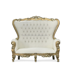 Chaises de <span class=keywords><strong>mariage</strong></span> en acier inoxydable, de luxe, haute qualité, chaises game King et Queen - Product Image 3