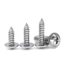 Vente chaude Vis autotaraudeuses en acier inoxydable personnalisées DIN968 M1.4-M6 Métrique/Pouce-Fabricant chinois de fixations métalliques