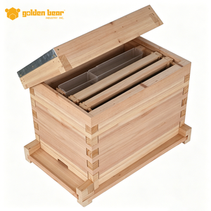 Ruche Nuculaire en Bois à 5 Cadres pour l'Élevage de Reines, Ruche de Mating pour Abeilles Reines, Équipement d'Apiculture - Product Image 3