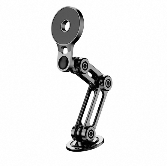 New Universal Long Arm Car Mobile Phone Holder Magnetic Bracket Telescopic Folding Desk Mount 360 Degree Rotating Flexible