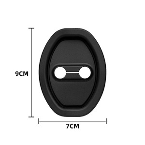 Cubierta Protectora de Silicona para Cerradura de Puerta de Coche, 7CM x 9CM, Almohadilla Universal Engrosada Antichoque para Mejora y Reequipamiento - Product Image 1