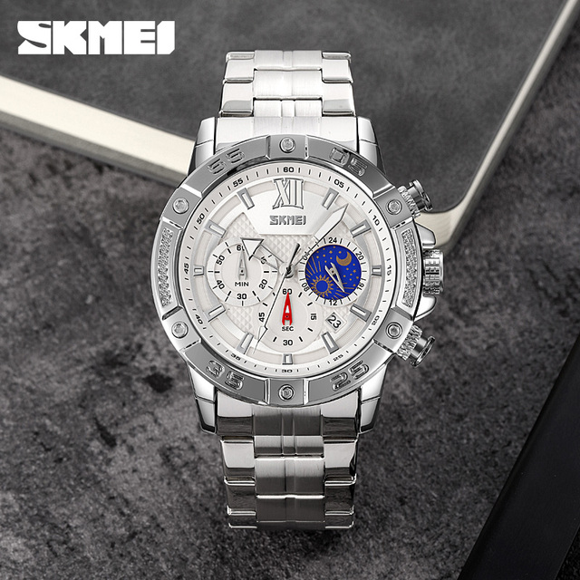 Fashion Men`s Watch Quartz Luxury High Quality Watches With Custom Logo Stainless Steel Waterproof Wristwatch Wholesale
