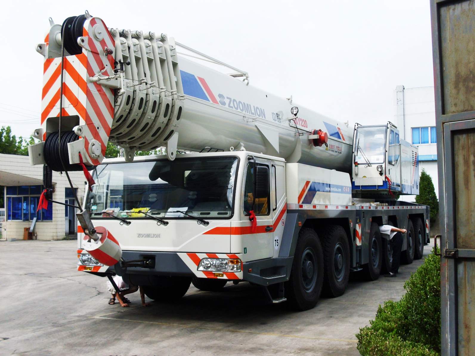 Jiyong　81 Zoomlion 110 Ton Zat1100h763 Zat1100h663 Guindaste de Caminhão