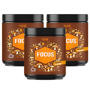 Caffè Istantaneo Biologico ai Funghi con Etichetta Privata OEM, Polvere di <span class=keywords><strong>Cordyceps</strong></span>, Turkey Tail, Reishi e Lion's Mane - Product Image 1