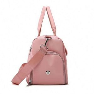 Sac de voyage personnalisé avec logo, sac de sport uni tendance, grande capacité, sac de sport pour jeunes - Product Image 4