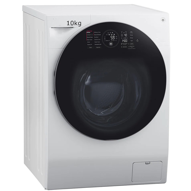 12kg White Front Loading WIFI Control OEM Washing Machine with DD Inverter Motor Fully Automatic Super Full Touch Screen Design