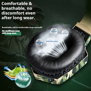 Audífonos para Juegos con Cable <span class=keywords><strong>ONIKUMA</strong></span> <span class=keywords><strong>K8</strong></span>, Estilo Nuevo, Color Camuflaje, Estéreo, con Micrófono, Luces LED, ANC, Cable de 2.2m - Product Image 5