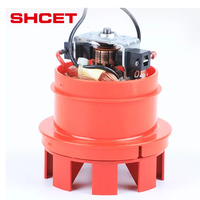 Fabricant de mini sirène de petit moteur électrique industriel triphasé Ms-190 de sirène de cycle de moteur ca 12v 24v 220v à bas prix de SHCET