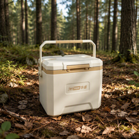 Nouvelle conception, vente en gros, glacière de haute qualité 16L, boîte à appâts, glacière isolée rigide pour le camping et les outils