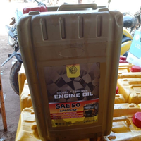 Huile moteur diesel minérale entièrement synthétique 15W40 20W50 CD pour la lubrification des machines agricoles lourdes