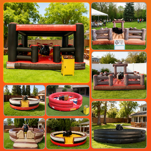 Mekanik Boğa Binme Makinesi Yetişkinler İçin Mekanik Rodeo Boğa Binme Makinesi Ticari Mekanik Boğa - Product Image 5