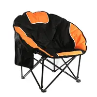 2022 현대 야외 흔들 라운드 안락 포켓 캠프 의자 비치 접이식 배낭 문 낚시 의자