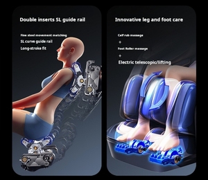 C50 Luxury Chair Dual Core 8D Zero Gravity Infrared Physiotherapy Heating Foldable and Portable for Home Use - Product Image 4