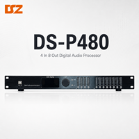 Kit de processeur audio pour microphone sans fil personnalisable DSZ DS-P480, sortie stéréo 30W pour événements scolaires et performances orales