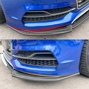 Para A3 S3 8V Standard TDI TFSI Saloon / Sportback 2013 2014 2015 2016, Alerón Delantero, Difusor, Kit de Carrocería - Product Image 4