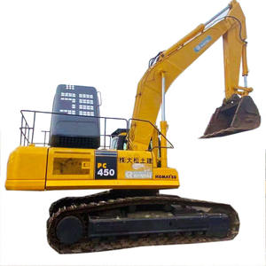 Excavadora de cadenas Komatsu PC450 con capacidad de cazo de 2.0 m y alta eficiencia operativa, excavadora de cantera de servicio pesado - Product Image 1