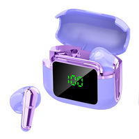 Earbuds Pro 90 Max True Wireless BT dengan Layar LED Penunjuk Daya, Case Pengisi Daya, Stereo, Tahan Air IPX4, dan Panggilan Jernih