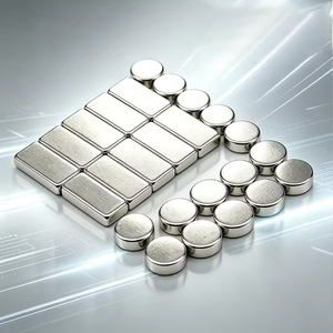 Neodymium Permanent Magnets <b>Block</b> Round Cubic <b>Shapes</b> Strong Industrial Magnetic Material for Applications - Product Image 2