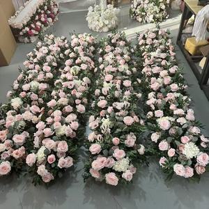 ทางเดิ<span class=keywords><strong>น</strong></span>ดอกไม้สีชมพู ขาว เขียว ขนาด 8 ฟุต สำหรับตกแต่งงา<span class=keywords><strong>น</strong></span>แต่งงา<span class=keywords><strong>น</strong></span> ขายดีจาก IFG - Product Image 3