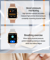 BT5.3 GPS Sport uhr Puls Bluts auer stoff Blutdruck messung Gesundheits uhr Smartphone Uhr für Damen Damen