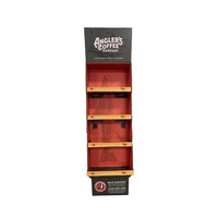 Présentoir de snack pop-up personnalisé en carton pour biscuits, chocolats, grains de café