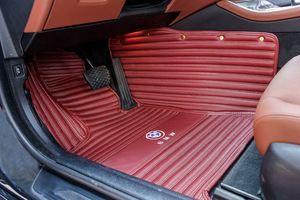 Tapis de sol de voiture en cuir PVC 5D de luxe, taille originale, pour <span class=keywords><strong>Hyundai</strong></span>. Tapis de voiture de haute qualité. - Product Image 6