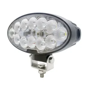 Emc classe 4 tratores led luzes dianteiras, luzes agrícolas, montagem giratória, 60w, trator led, luz de trabalho