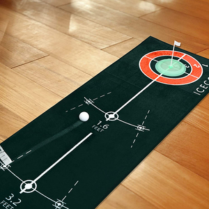 Indoor Hot Selling Putting <strong>Golf</strong> <strong>Mat</strong> Office Artificial Grass Hitting Net and Trainer <strong>Mat</strong> - Product Image 2