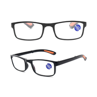 Lunettes de lecture anti-lumière bleue pas chères, pliables et portables, avec dioptrie +1.0 à +4.0